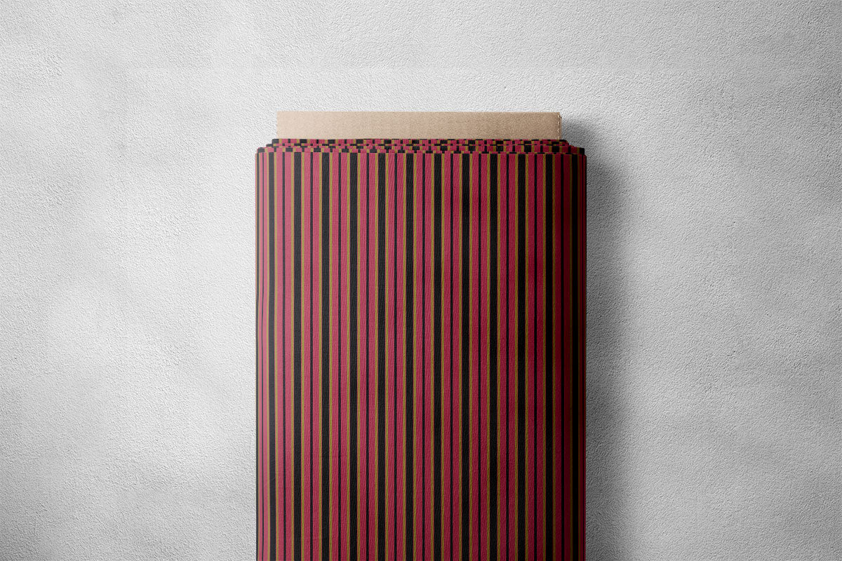 Jazzberry Jam Stripes Print